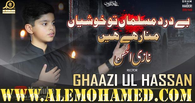 Ghazi Ul Hasan Ayyam-e-Ali Nohay 2019-20