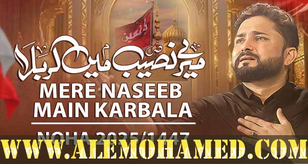 Raza Abbas Zaidi Nohay 2025-26 Raza Abbas Zaidi Nohay 2025-26