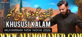 Subbaib Abidi Nohay 2026-27 Subbaib Abidi Nohay 2026-27