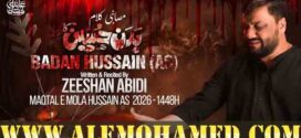 Zeeshan Hasan Abidi Nohay 2026-27